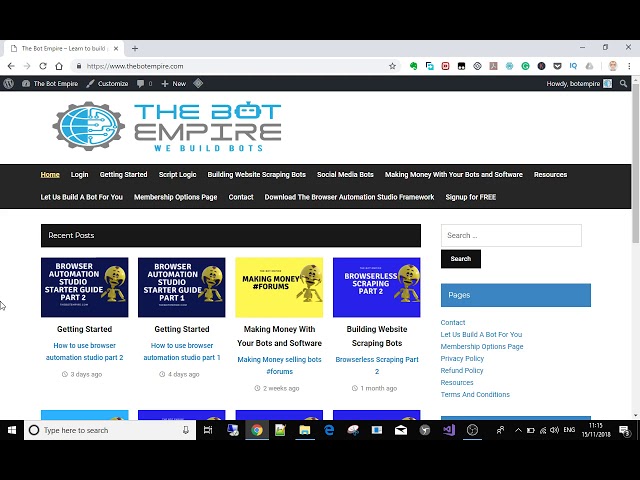 Build powerful social network bots without coding