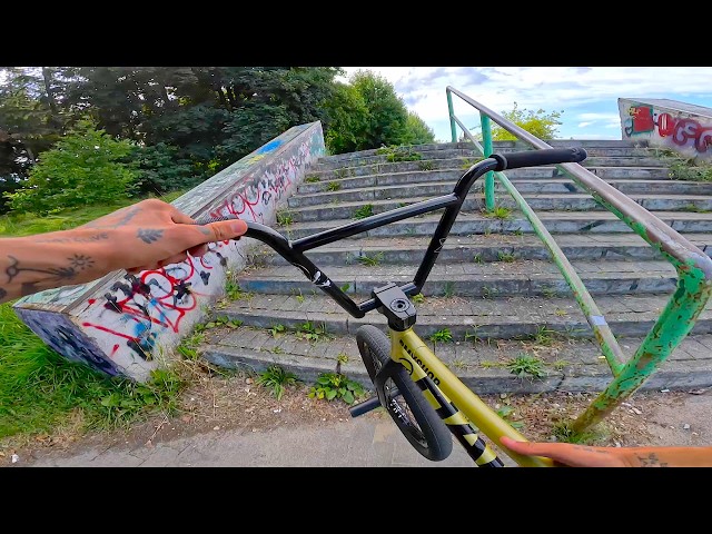 GDANSK THROUGH THE EYES OF BMX / STREET POV RIDING