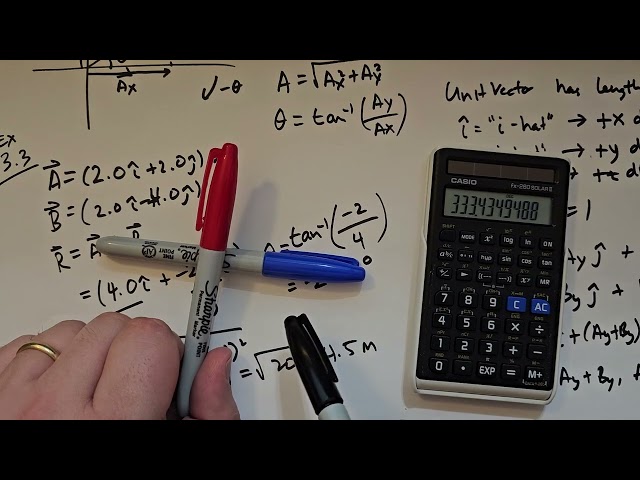 3.4 Components of a Vector and Unit Vectors  (Intro to Physics)