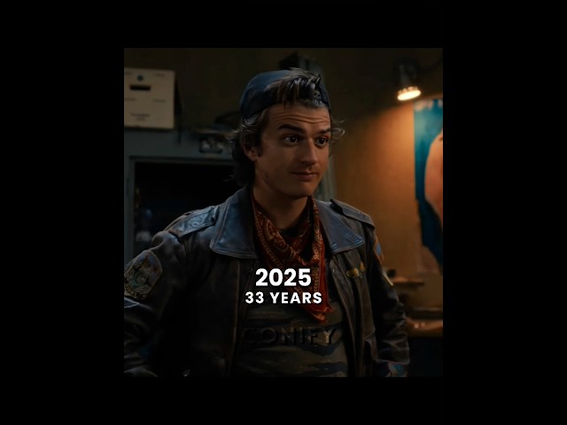 Joe Keery evolution from 2016 to 2025 |#steveharrington #strangerthings #djo #evolution