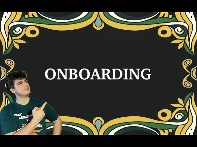 Onboarding