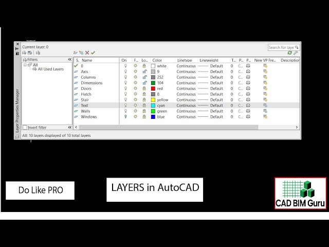 How to Create Layers in AutoCAD | Step-by-Step Guide for Beginners