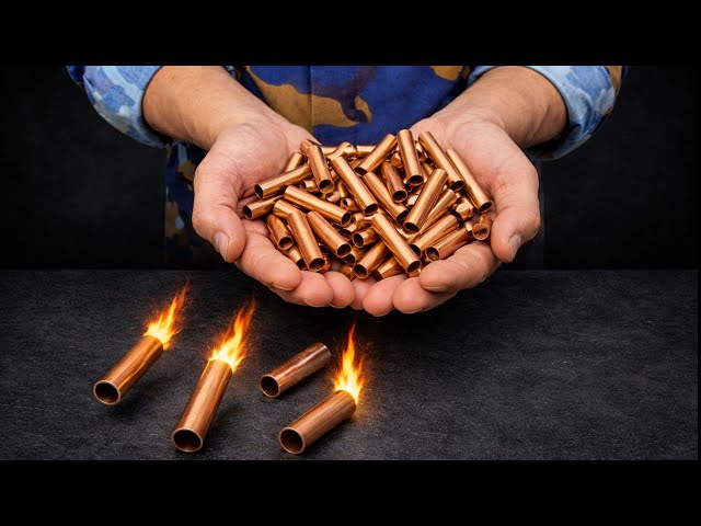 🔥 With just one copper pipe, your house will stay warm all winter!