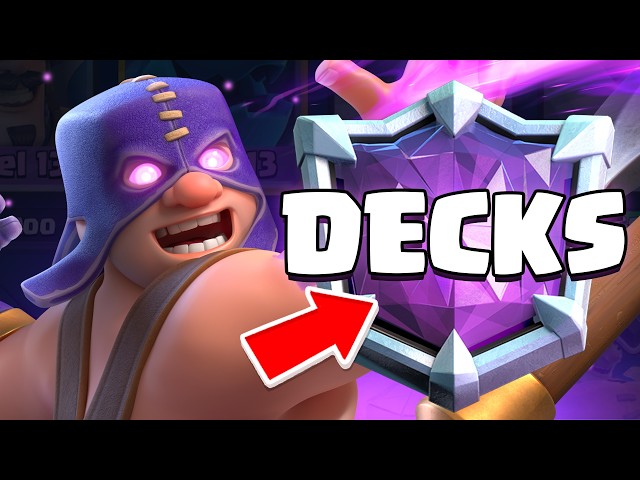 The 5 BEST DECKS in Clash Royale!