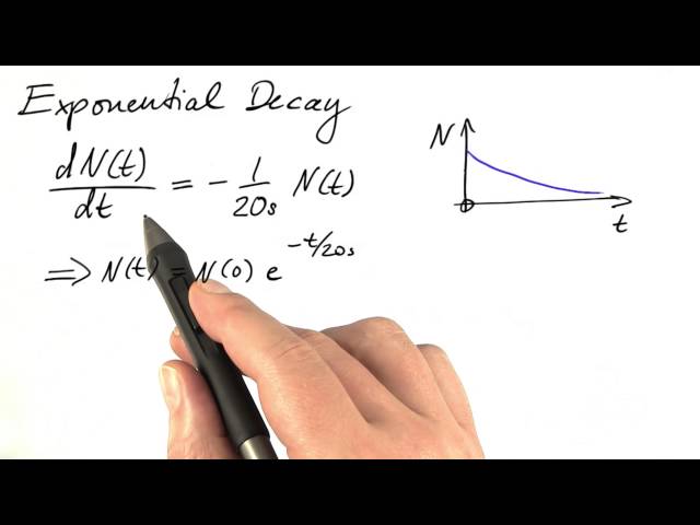 Exponential Decay - Differential Equations in Action