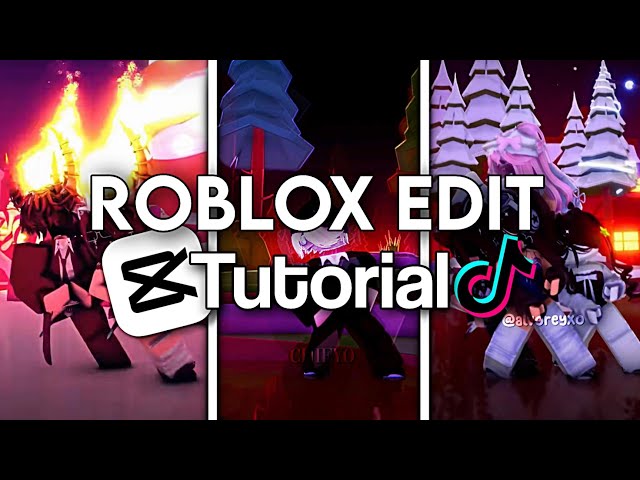 SHOW ME WHO YOU ARE ROBLOX EDIT TUTORIAL ON CAPCUT! ⭐️