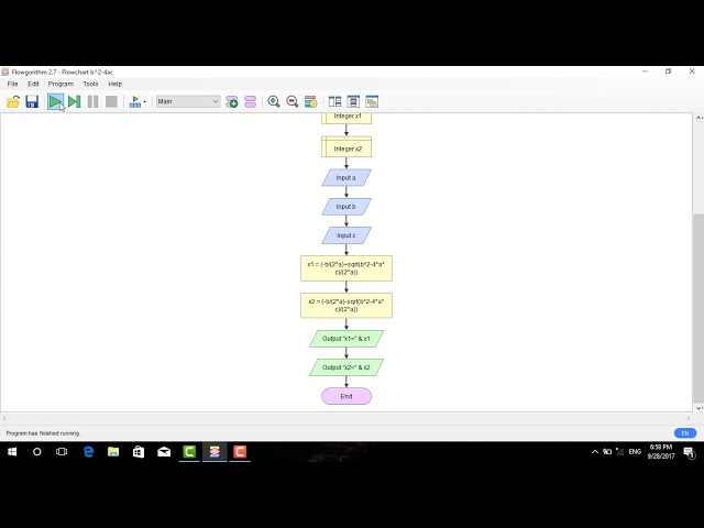 FLOWCHART FROM FLOWGORITHM
