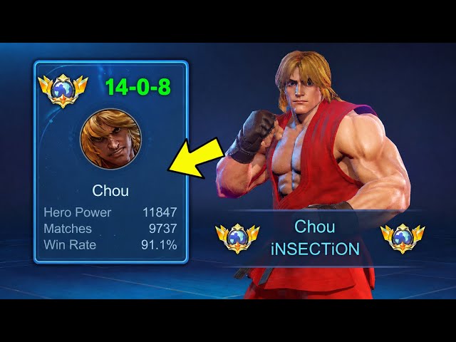iNSECTiON NEW SKIN “KEN” Perfect Chou RANKED GAMEPLAY