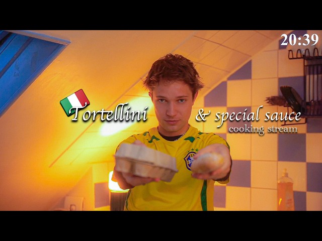 cooking stream - Tortellini & special Sauce - with pascal zoels