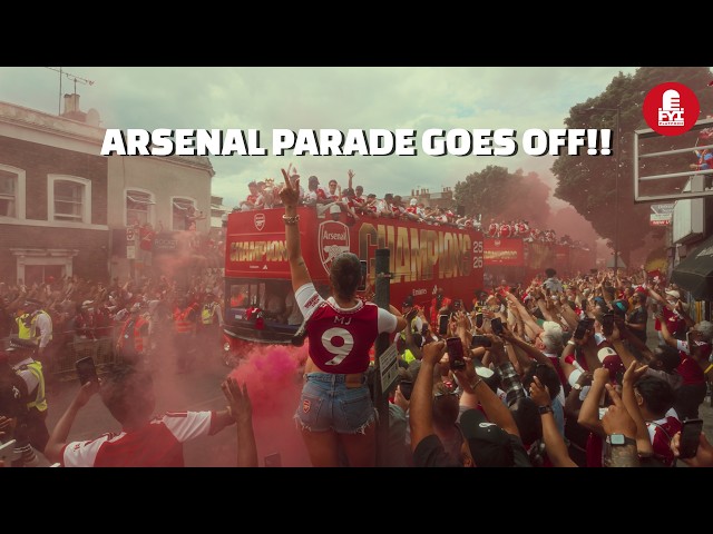 ABSOLUTE SCENES AT THE ARSENAL PARADE - FYI PODCAST