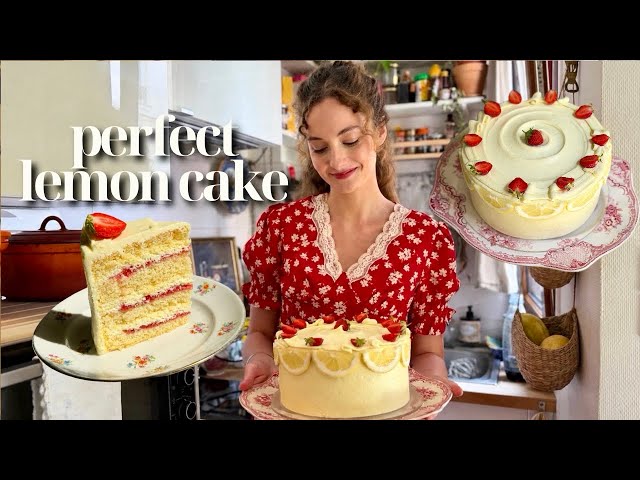 The Perfect Lemon Cake | Baking in My Tiny Parisian Kitchen