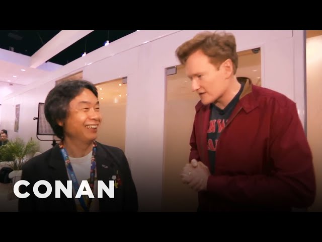 Conan Chats With Mario Creator Shigeru Miyamoto | CONAN on TBS
