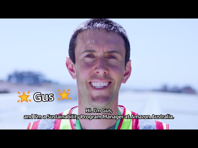 Meet Gus, Senior Sustainability Program Manager, Amazon Australia