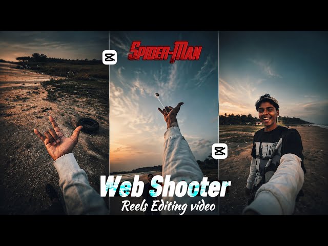 Video Spider-Man Web Shooter Reels Editing Video | Trending Spider-Man Web Shooter video 