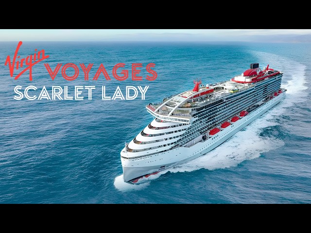 Inside A Virgin Cruise Ship | Scarlet Lady 