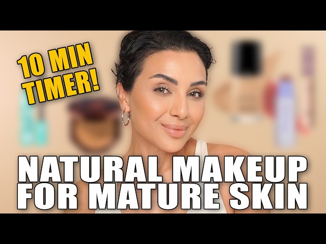 The 10 Minute Natural Makeup Tutorial for Mature Skin | Nina Ubhi