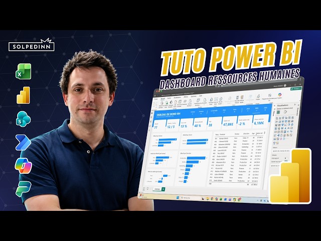 Create a STUNNING HR dashboard in POWER BI!