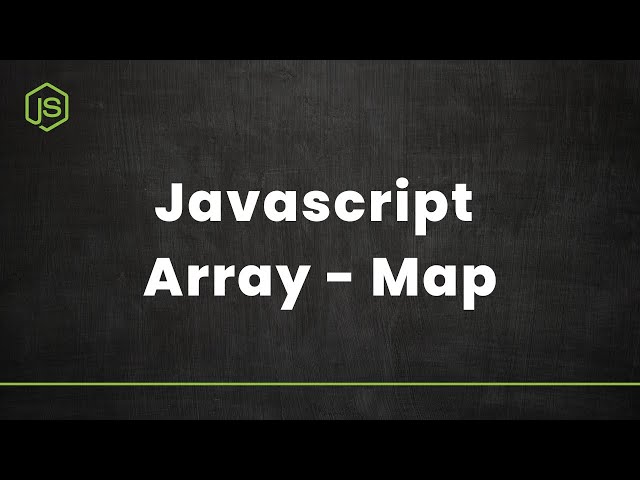 Javascript Course - Array Built In Method - Map Explained - In Tamil