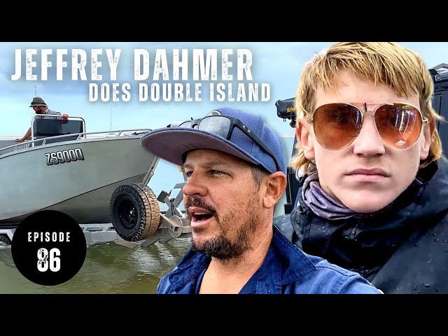 JEFFREY DAHMER does DOUBLE ISLAND | BEACH CAMPING | FISHING | FRASER ISLAND - Ep 86