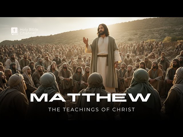The Gospel of Matthew — The Teachings of Christ | Full Audio Bible with Text