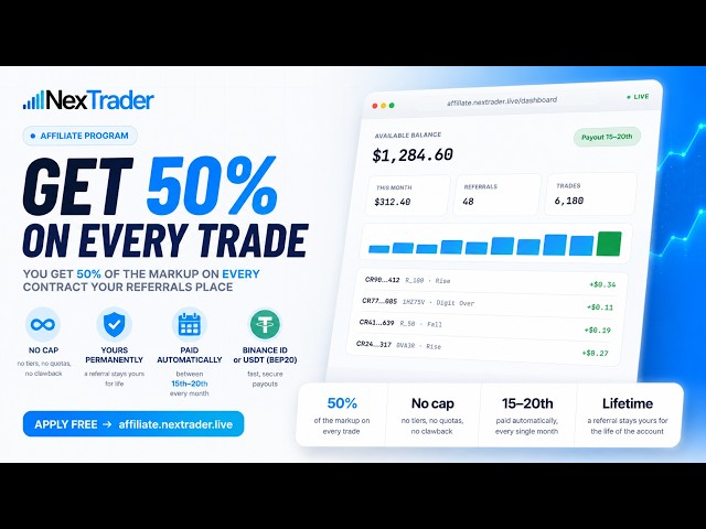 I Built an Affiliate Program That Pays on Every Single Trade