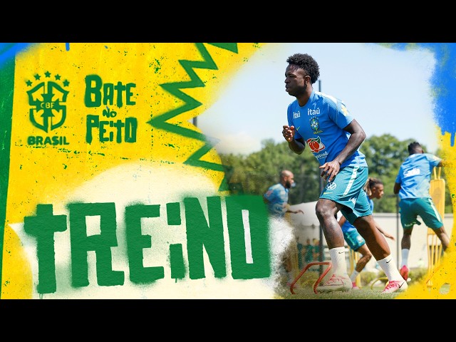 AO VIVO: TREINO DA SELEÇÃO BRASILEIRA MASCULINA PRINCIPAL