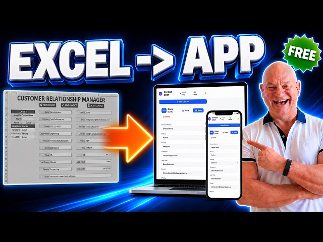 Convert Any Excel App Into A Web App (No Code)