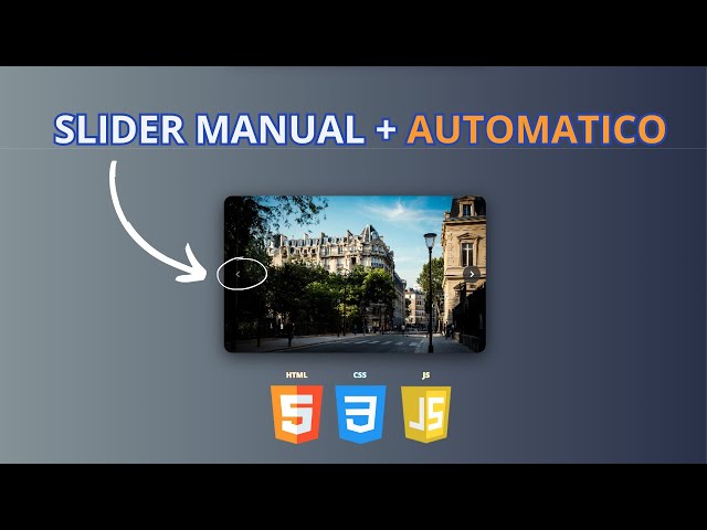 Create a responsive slider with HTML, CSS, and JS from scratch