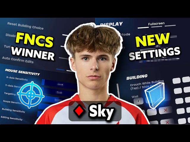 Sky Finally REVEALS His Fortnite Settings! (NEW #1 Fortnite Player?)