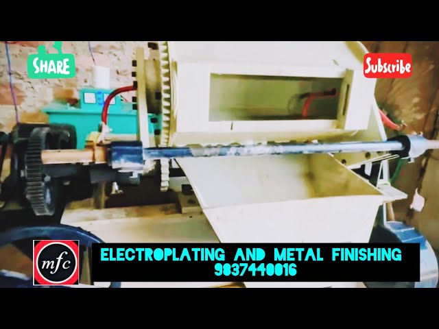 Zinc barrel plating @ Electroplating ang metal finishing 