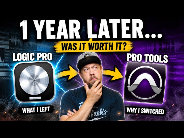 From Logic to Pro Tools — One Year Later.