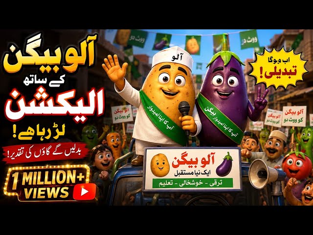 🔥 Aloo vs Baingan Election | Kaun Jeetega Gaon Ka Dil? 😱😂