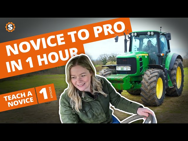 Teaching how to Drive, Hitch, and Load a John Deere 6930 Tractor | Teach a Novice