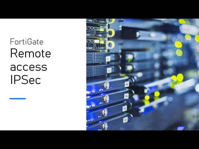 Fortigate Remote Access IPSec migration from SSL VPN