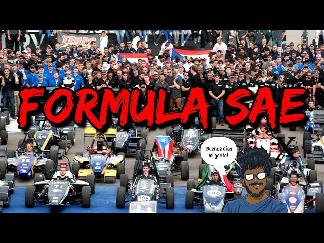 The FORMULA car competition few people know about! FORMULA SAE and all the details!