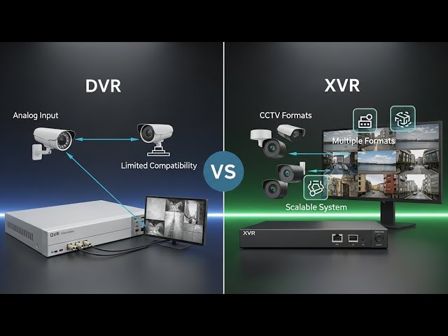 DVR vs XVR | Which Recorder Is Better in 2025? Full Comparison for Beginners
