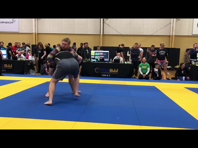 Nick DeWitt first No Gi match.