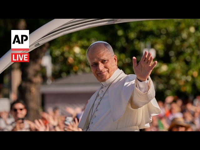 LIVE: Pope Leo XIV leads Mass and Corpus Christi procession in Madrid during Spain visit