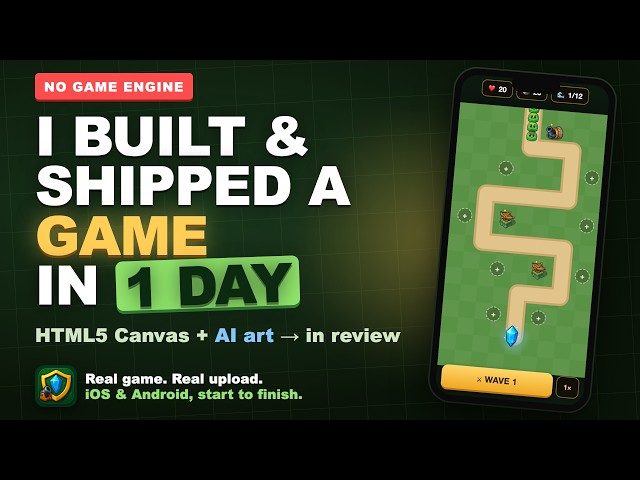 Build a game in one day