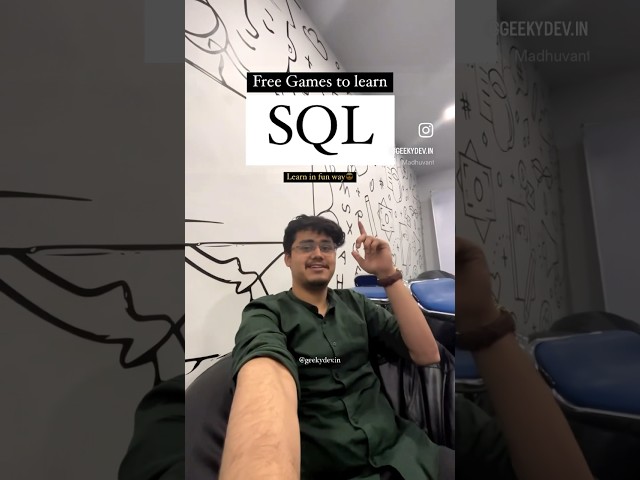 Free Games to learn SQL | #shorts