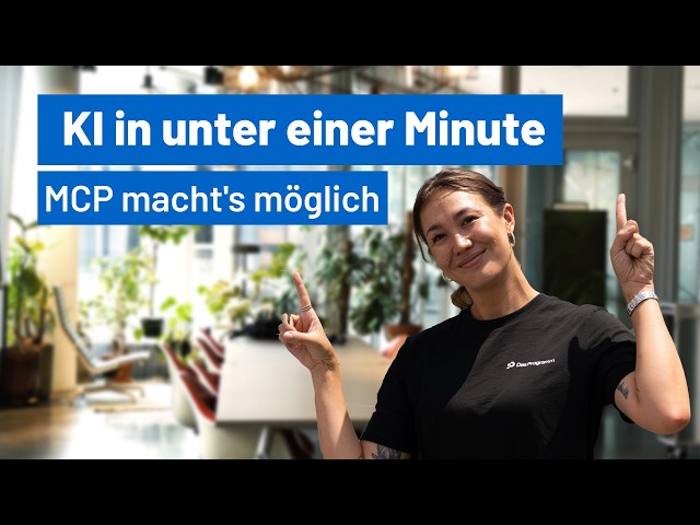 AI in under a minute - MCP makes it possible 🤖