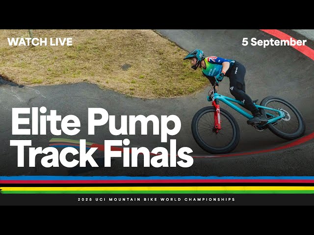 LIVE - Women and Men Elite Pump Track Finals | 2025 UCI Mountain Bike World Championships