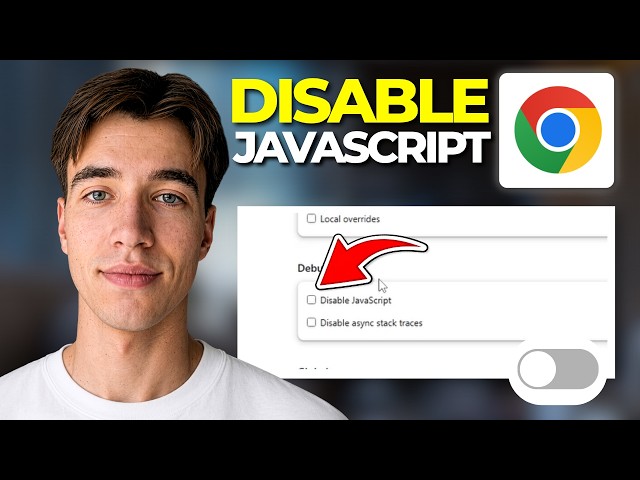 How To Disable Javascript In Inspect Element In Google Chrome | Tutorial 2026