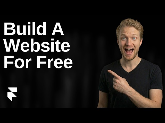 How To Build A Website For Free With Framer (2026 Easy Guide)
