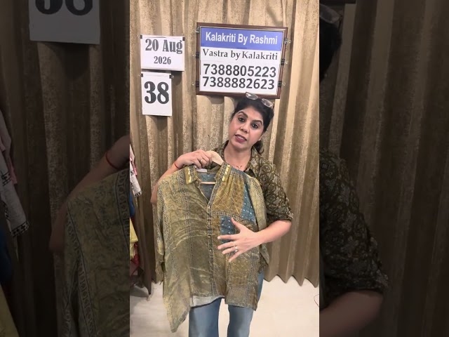 Size 38 Crepe Shirts and Tops Sale Video, Booking Number 7388805223