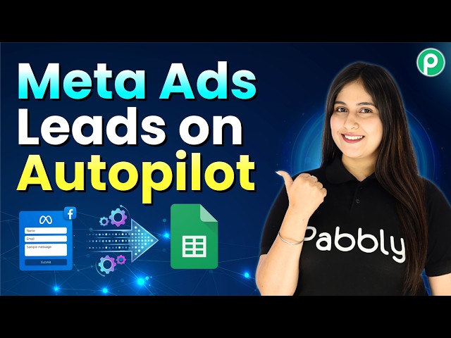 Automate Meta Ads Leads using Pabbly Connect | Facebook Lead Ads Automation Tutorial