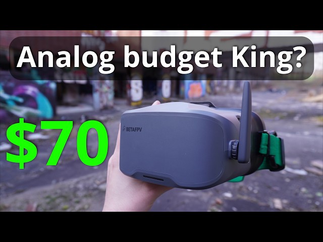 BetaFPV VR04 Analog goggle review