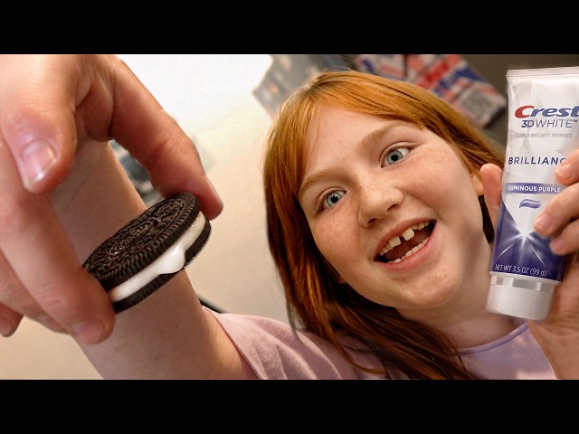 ADLEY makes a MYSTERY COOKiE!!  Pranking Delivery Dad for Mail & surprises new friend! Ask Adley 10