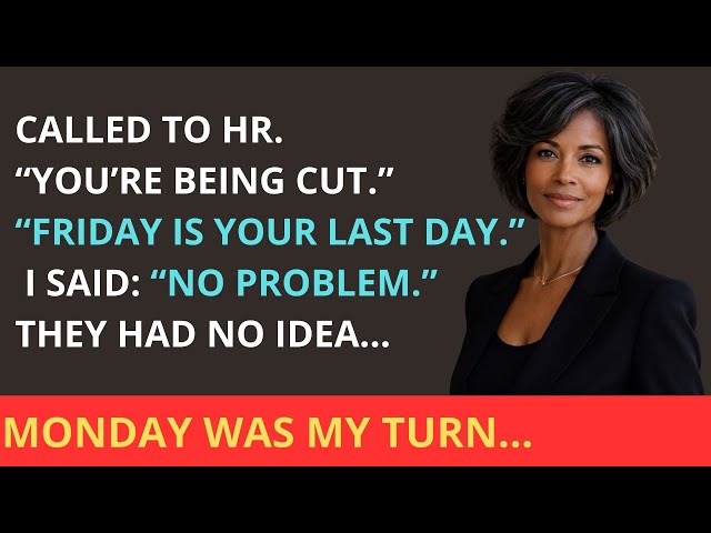 My Boss Fired Me on Friday — On Monday, I Took Everything Back