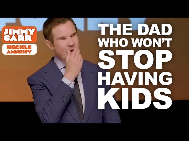 Jimmy Carr Helps a Dad of Six Plan His Escape